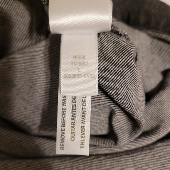 NWT Madewell Oversized Black Denim Shirtdress Lunar Wash sz L NI628 - Picture 7 of 11